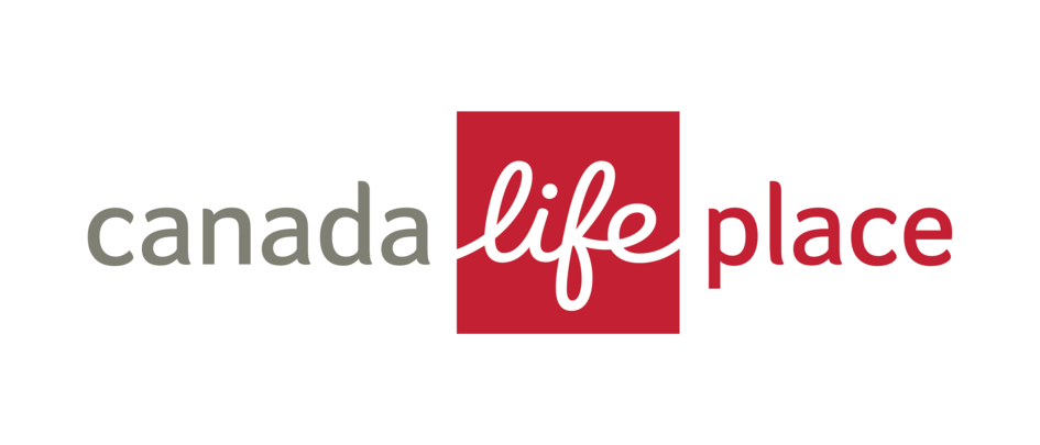 An image of Canada Life Place Logo on a white background.