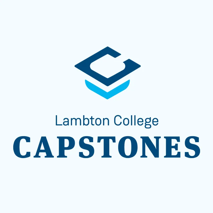The Lambton College Capstones Logo.
