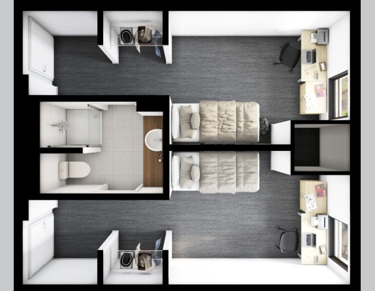 Residence overhead of the Hybrid suite