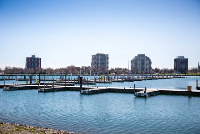 A photo of the Sarnia Waterfront.