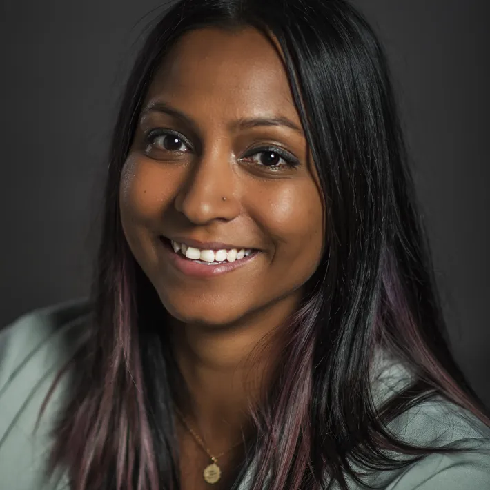 A photo of Niki Patel, one of the photography faculty members.
