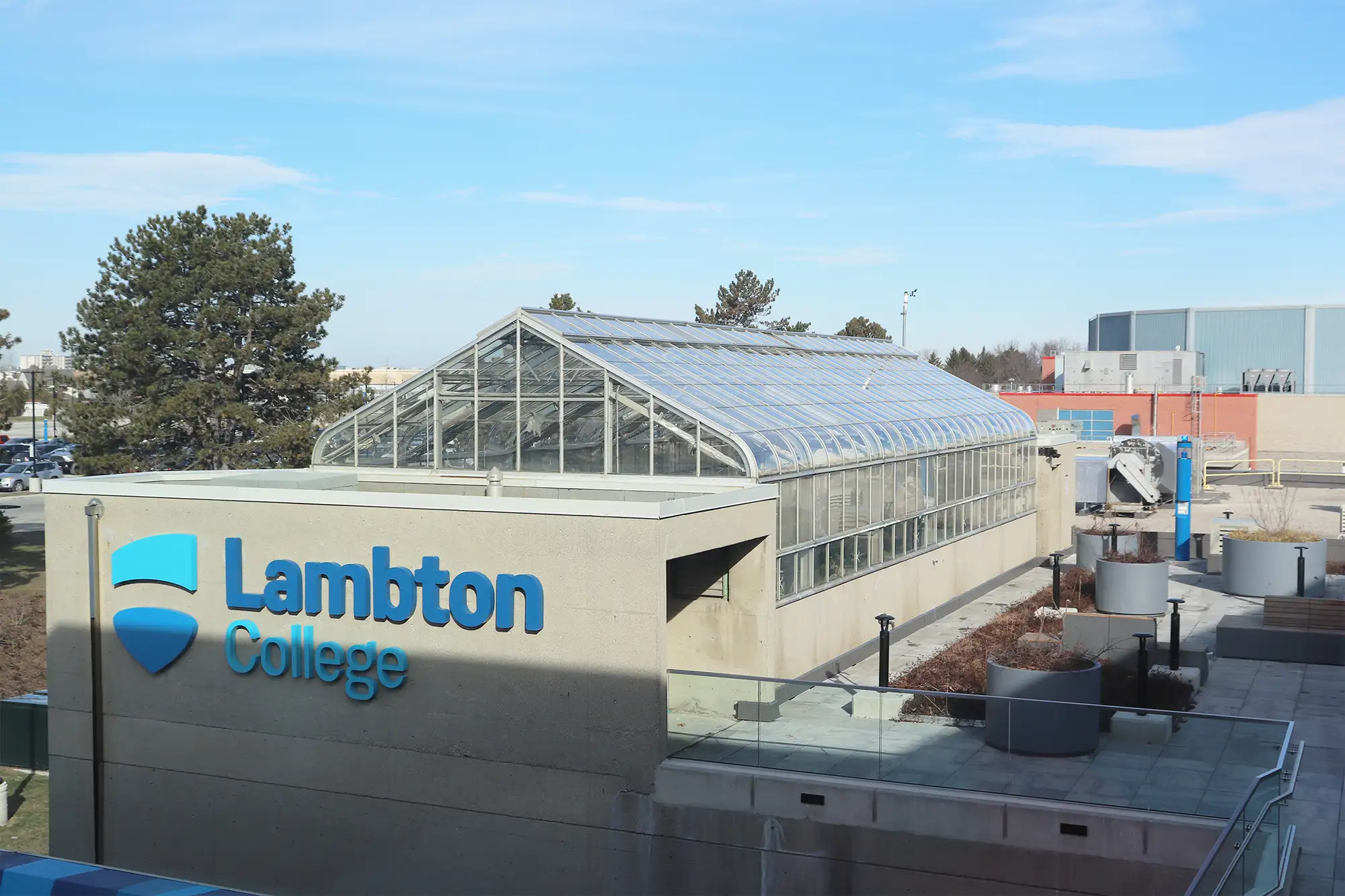 An image of the advanced greenhouse.