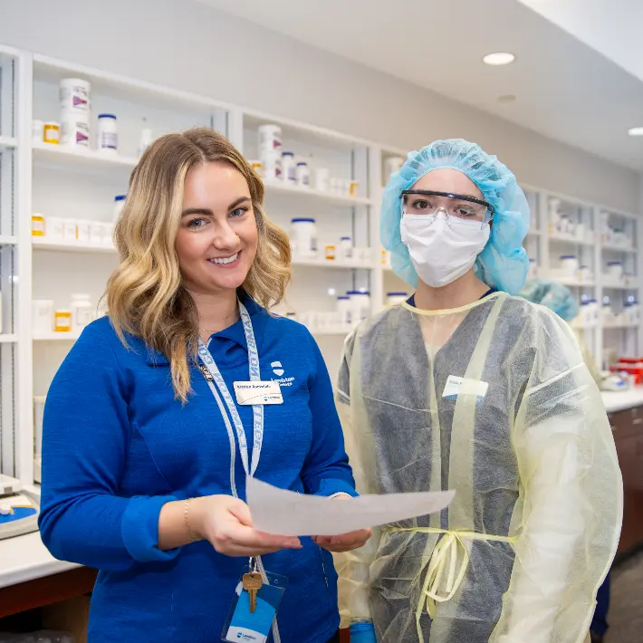 Pharmacy Technician student and professor